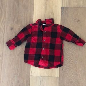 NWOT red plaid shirt